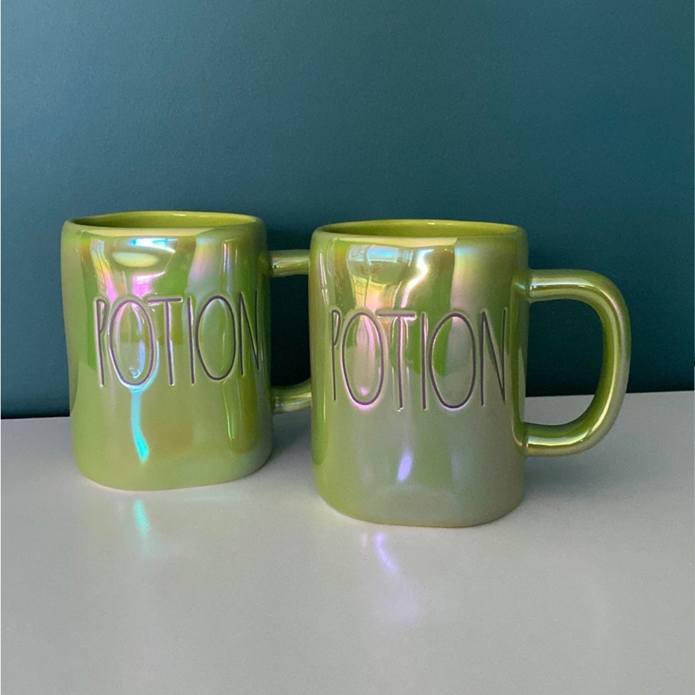 Rae Dunn "Potion" Halloween Mugs - Set